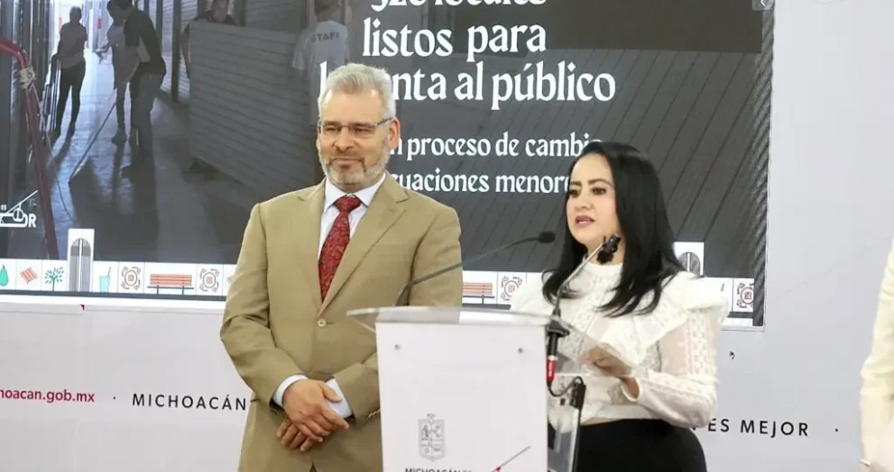 Mercado de Pátzcuaro abre sus puertas al público: Gladyz Butanda